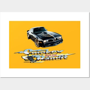 smokey and the bandit pontiac car Posters and Art